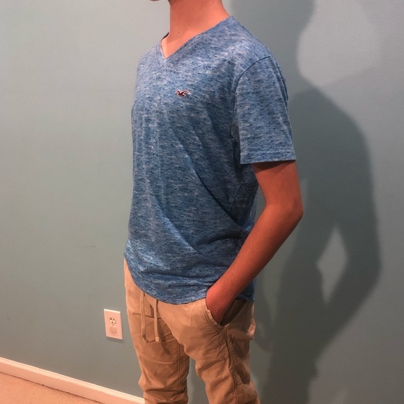 Neon-blue, Hollister, high quality tee - Picture 1 of 2